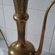 Chiseled brass Indian teapot