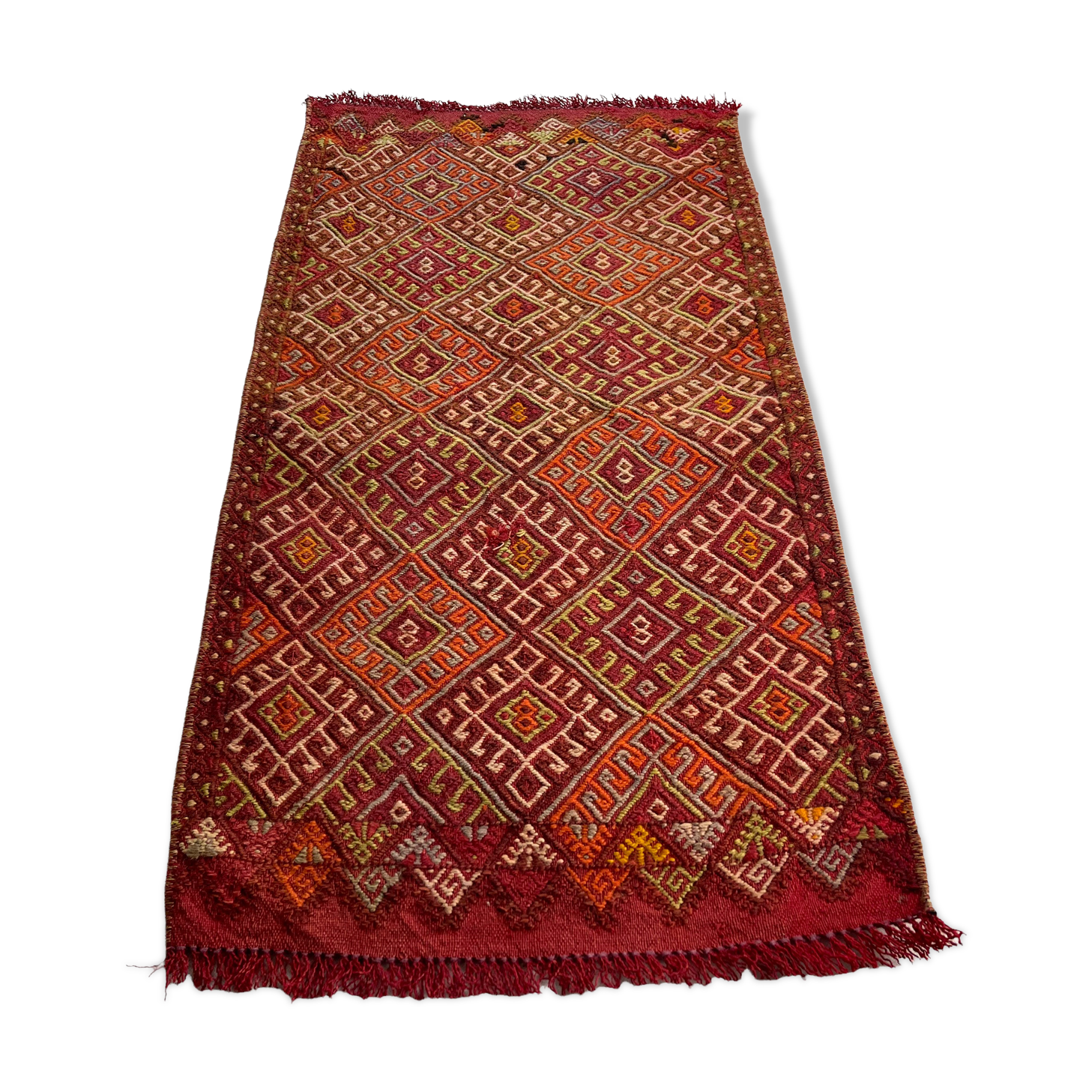 Tapis kilim turc vintage 93 x 50 cm