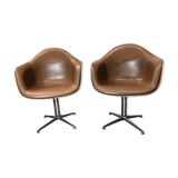 Pair of armchairs La Fonda design Charles Eames