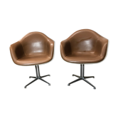 Pair of armchairs La Fonda design Charles Eames