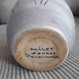 Vintage ceramic signed Millet Sèvres