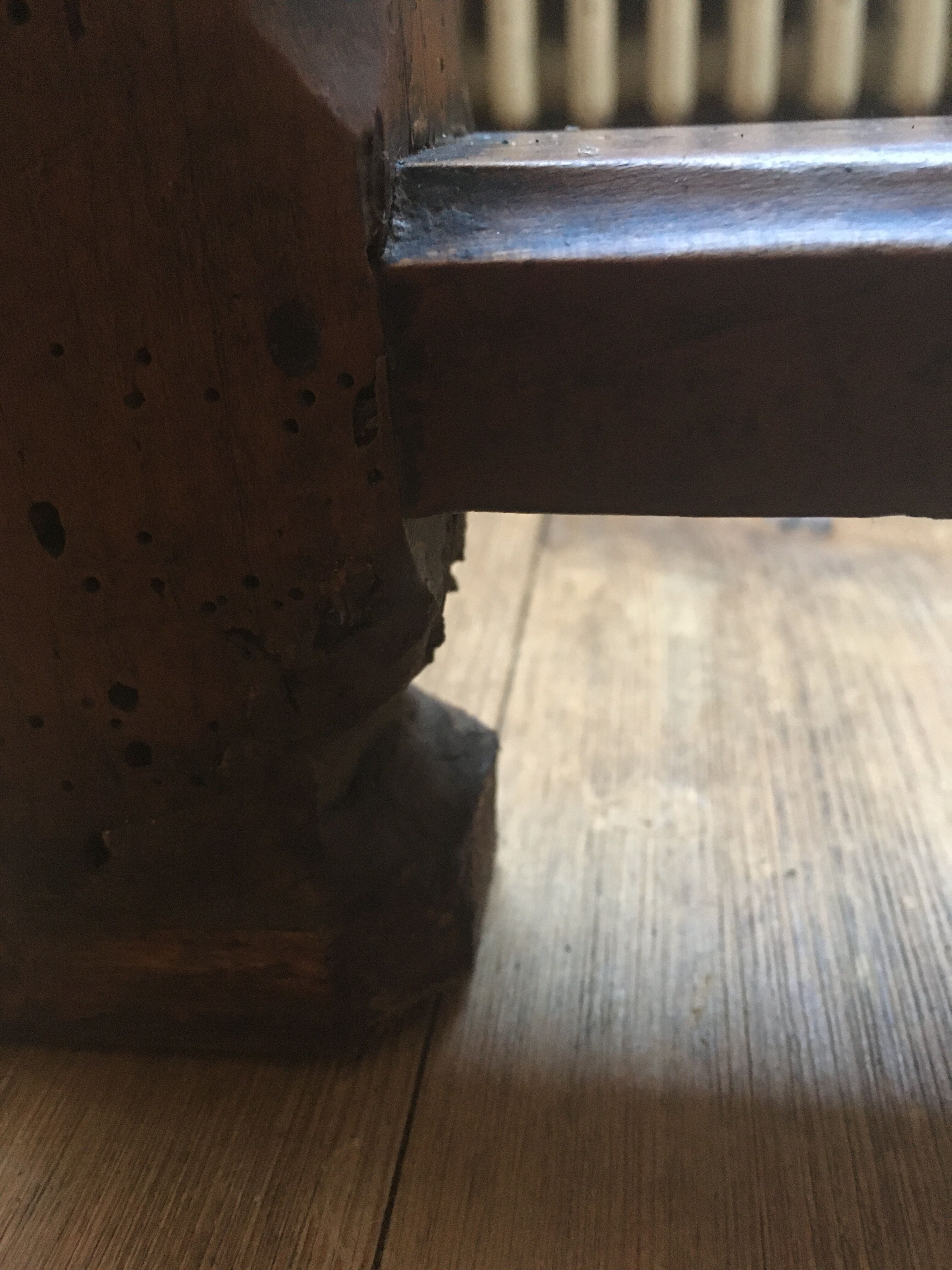 19th century farm table