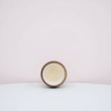 Vintage brown ceramic vase