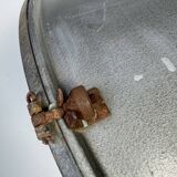 Large Vintage Industrial Aluminium Factory Wall Spotlight, 1970s