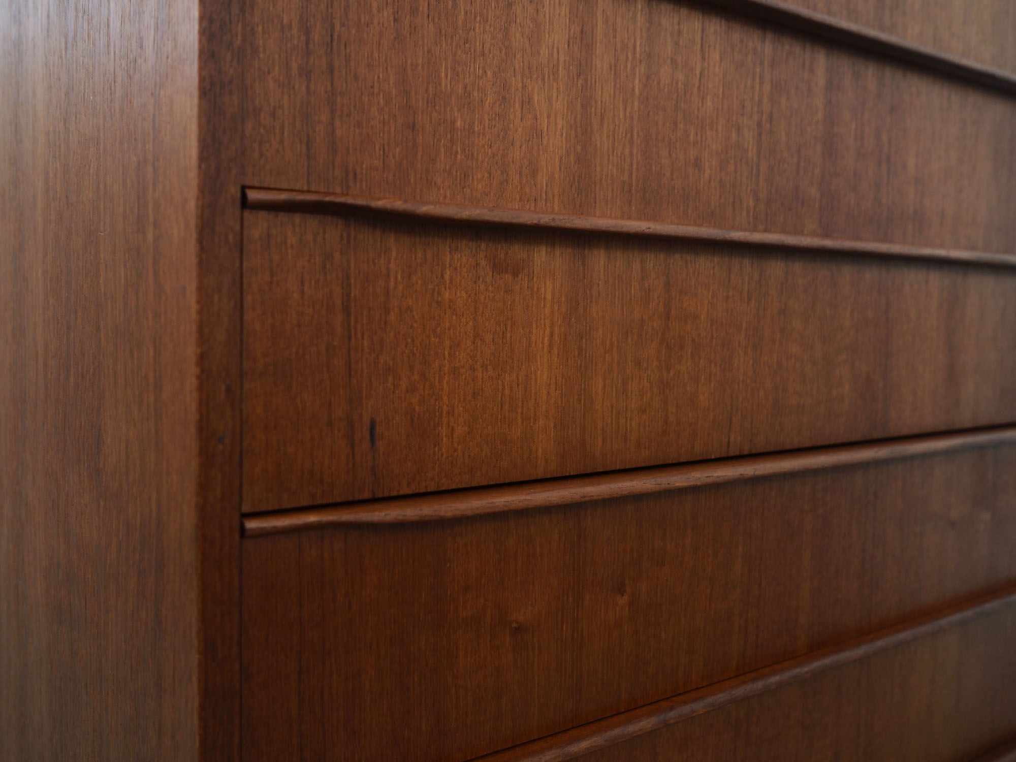 Teak chest of drawers, Danish design, 60's, production: Denmark