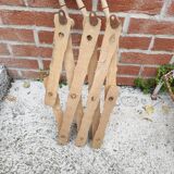 accordion coat rack faux bamboo