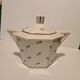 Sucrier en porcelaine de Limoges décor floral