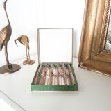 12 Baccarat crystal knife holders