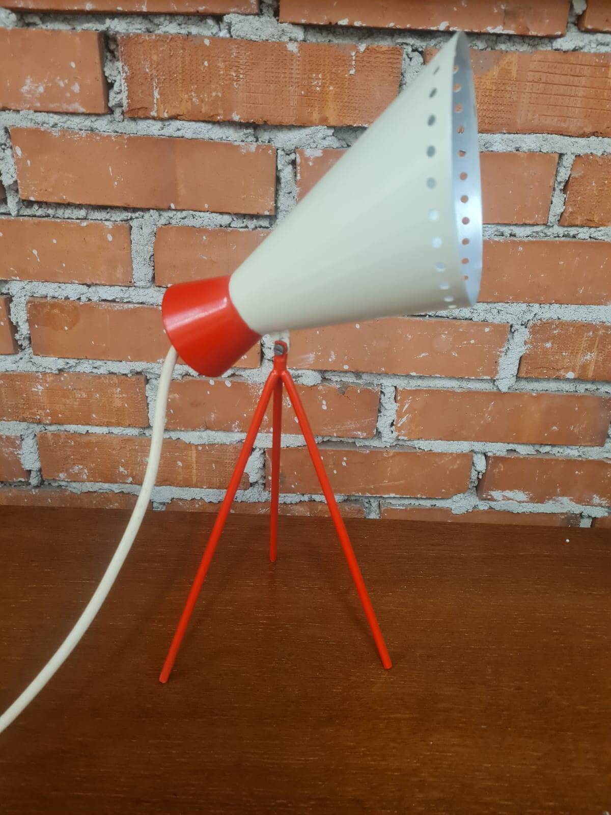 Vintage Model 1618 Table Lamp by Josef Hůrka for Napako, 1954