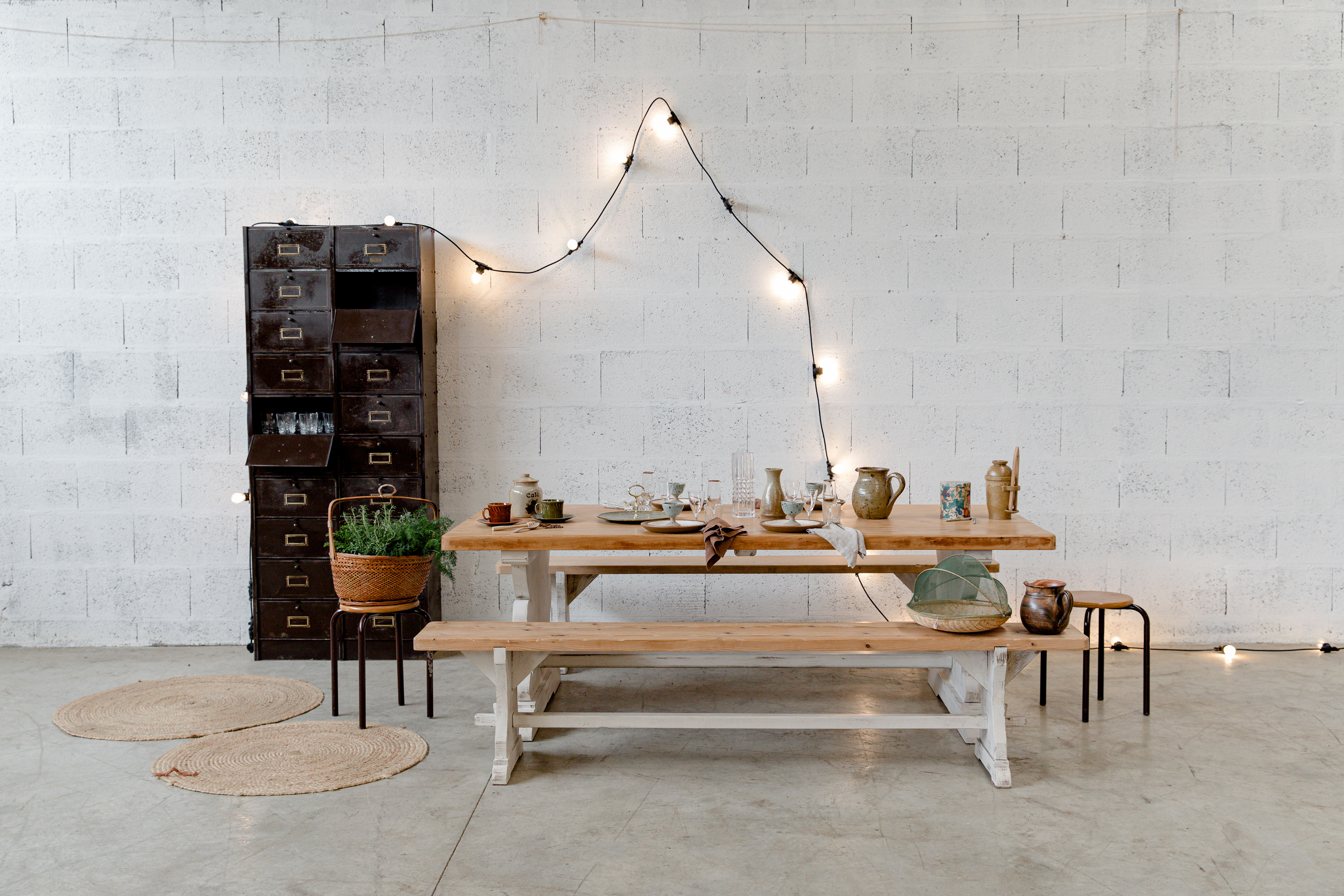 Industrial locker cabinet with valves "Statice"