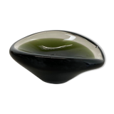 Large 1,5kg Murano Sculptural Glass Element Shell Ashtray Murano, Italy, 1970