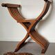 Fauteuil savonarola italien
