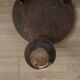 Vintage French Handmade Wooden Milk Stool with 3 Spindle Legs and Bullseye Seat 5311