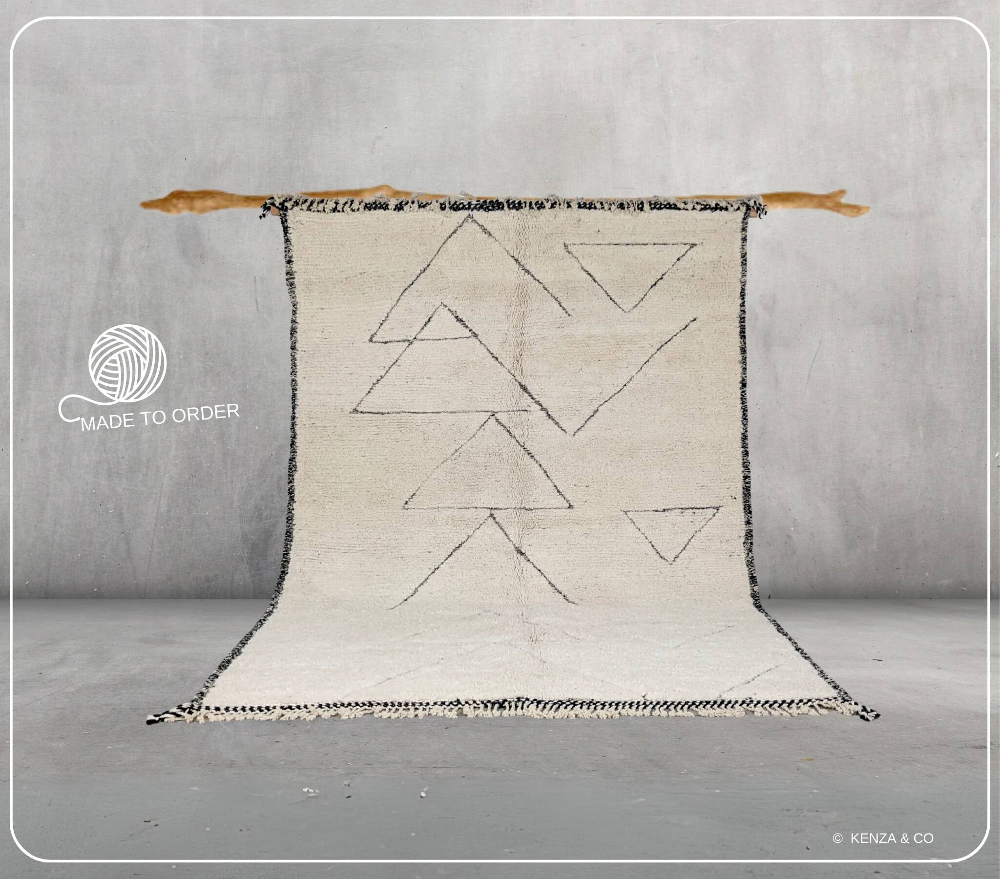 Beni Ouarain Rug – Pre-order #282
