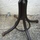 Old curved wood parrot coat holder