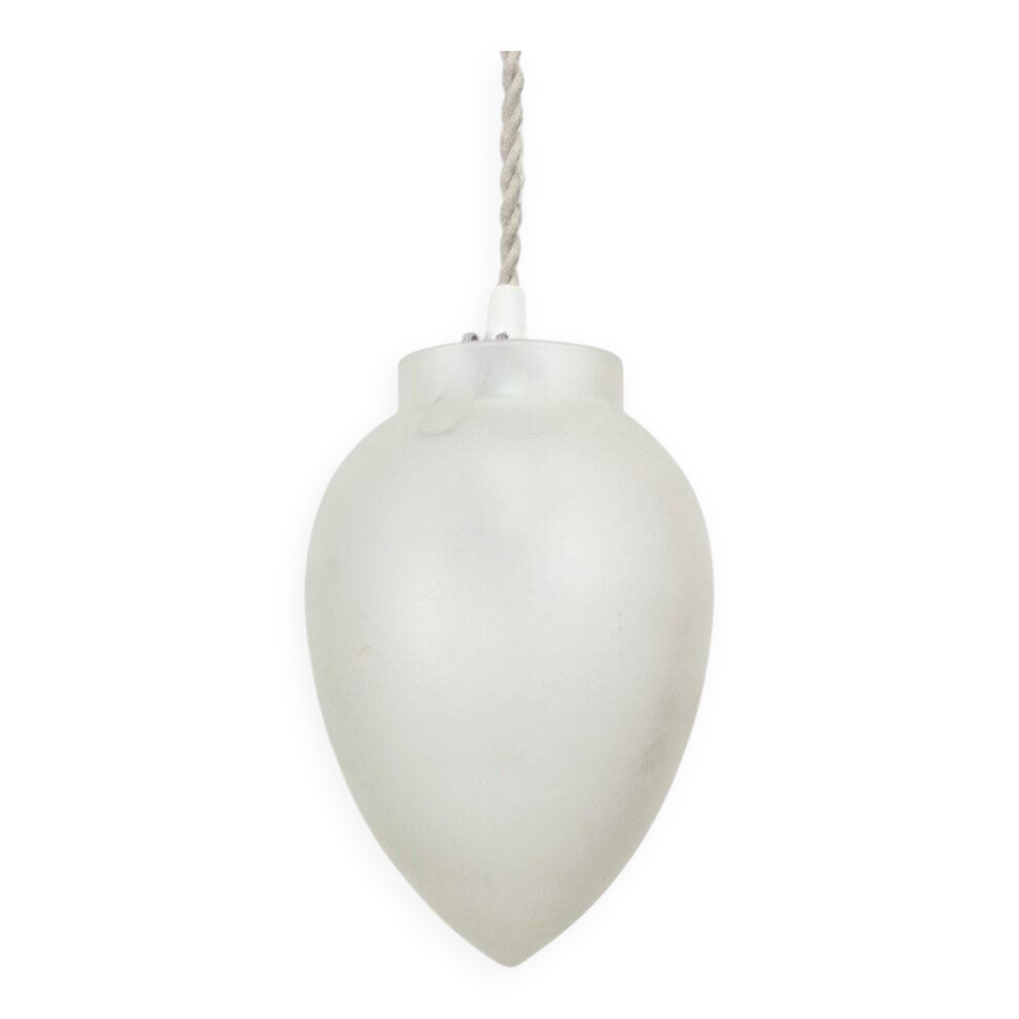 Glass Pendant Lamp, 1960s