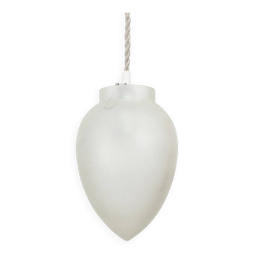 Glass Pendant Lamp, 1960s