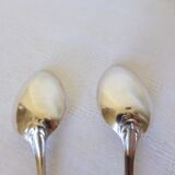 2 vintage silver plated Ercuis teaspoons