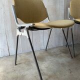 Pair of yellow Castelli chairs