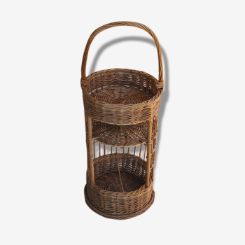 Door bottle rattan