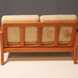 Danish Teak Sofa 2-Seater by Juul Kristensen Vintage