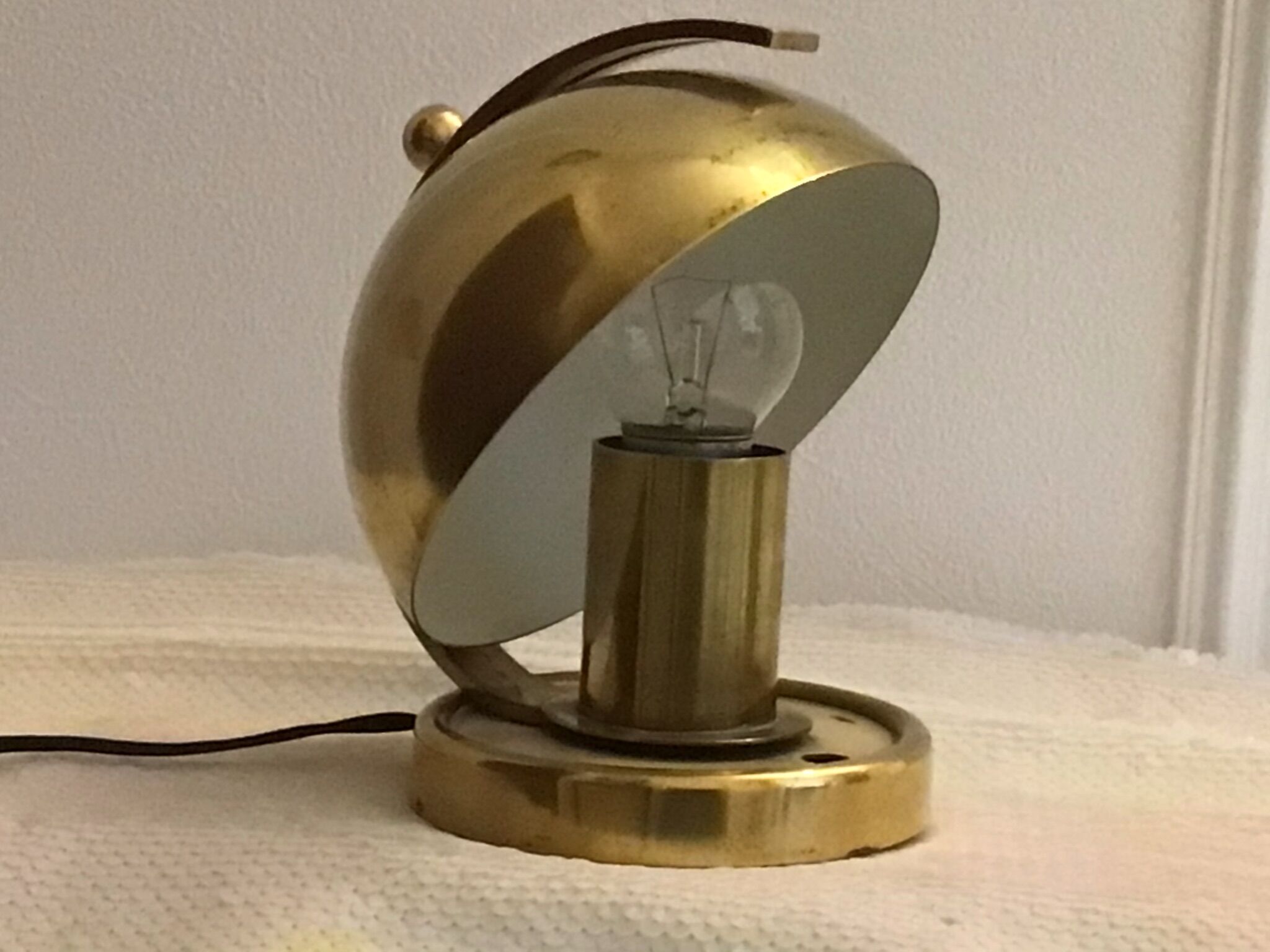 Art deco modernist mushroom lamp