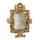 Baroque wooden mirror, Italy, 17th-18th century