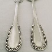 Couverts d’enfants en argent christofle