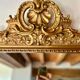 Louis Philippe style mirror with pediment