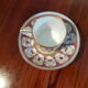 Porcelain cup and cup, royal manufacture of Limoges