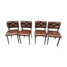 Quatre chaises 1960