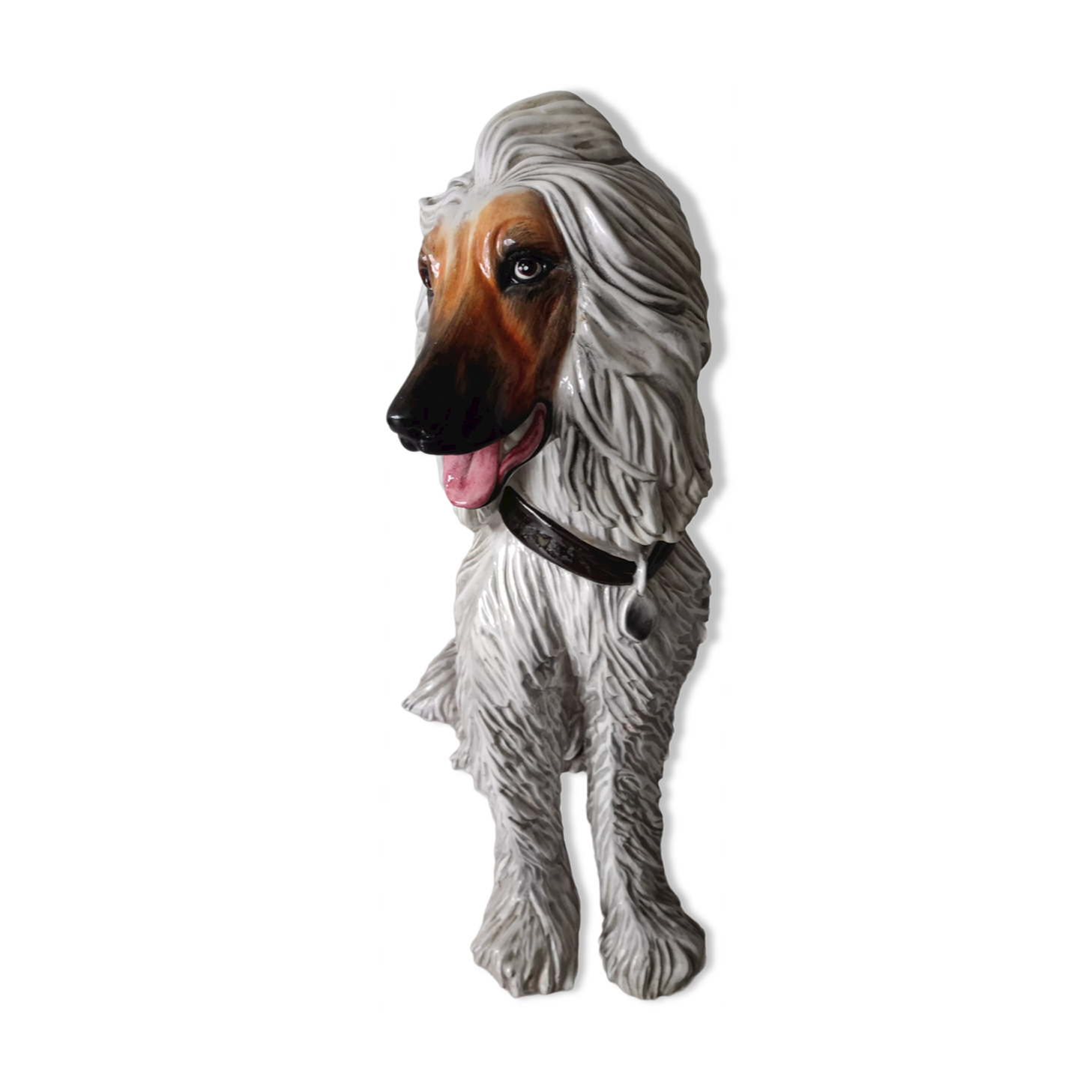 Céramique chien lévrier
