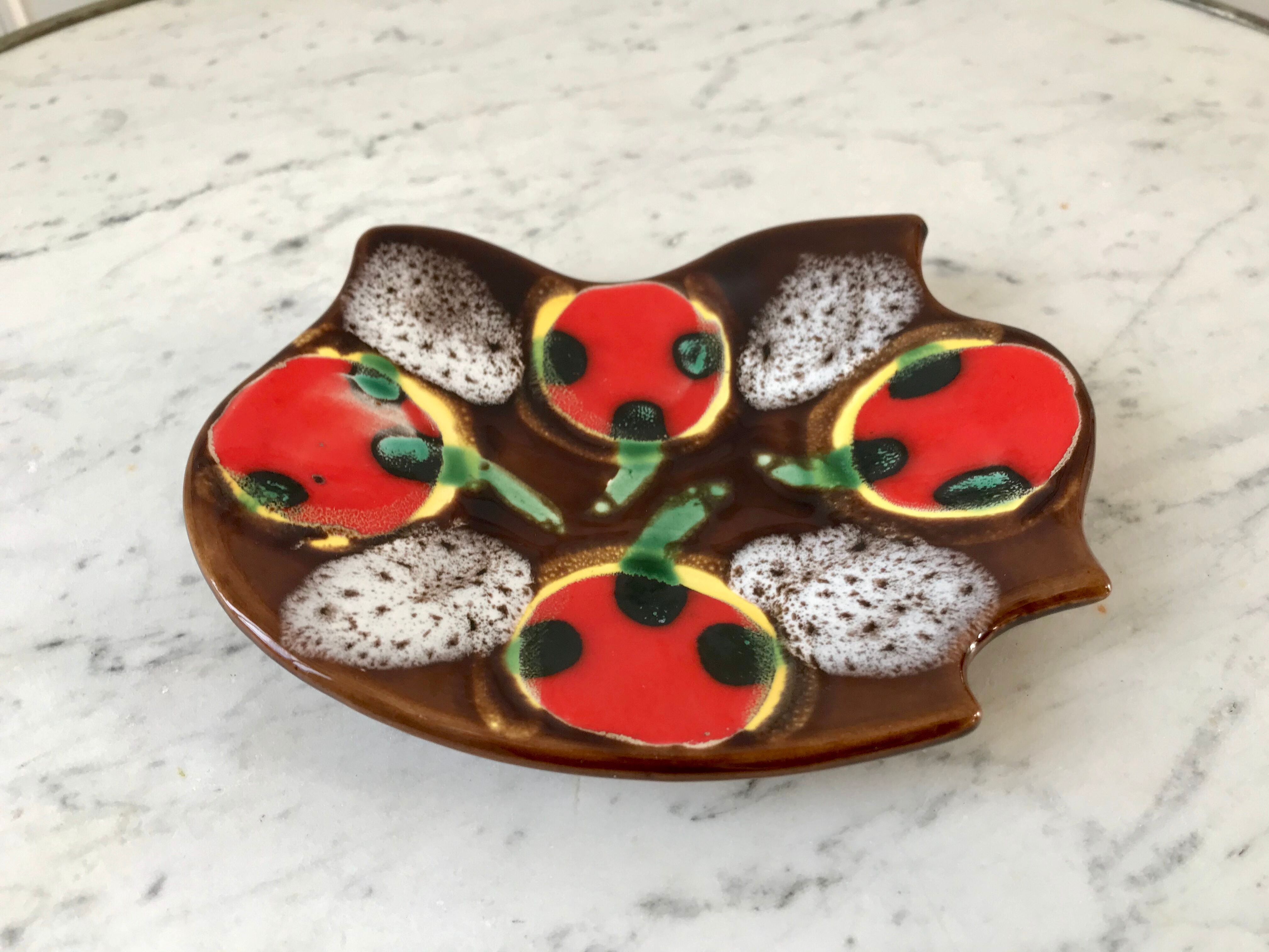 Empty pocket ceramic poët laval 70s