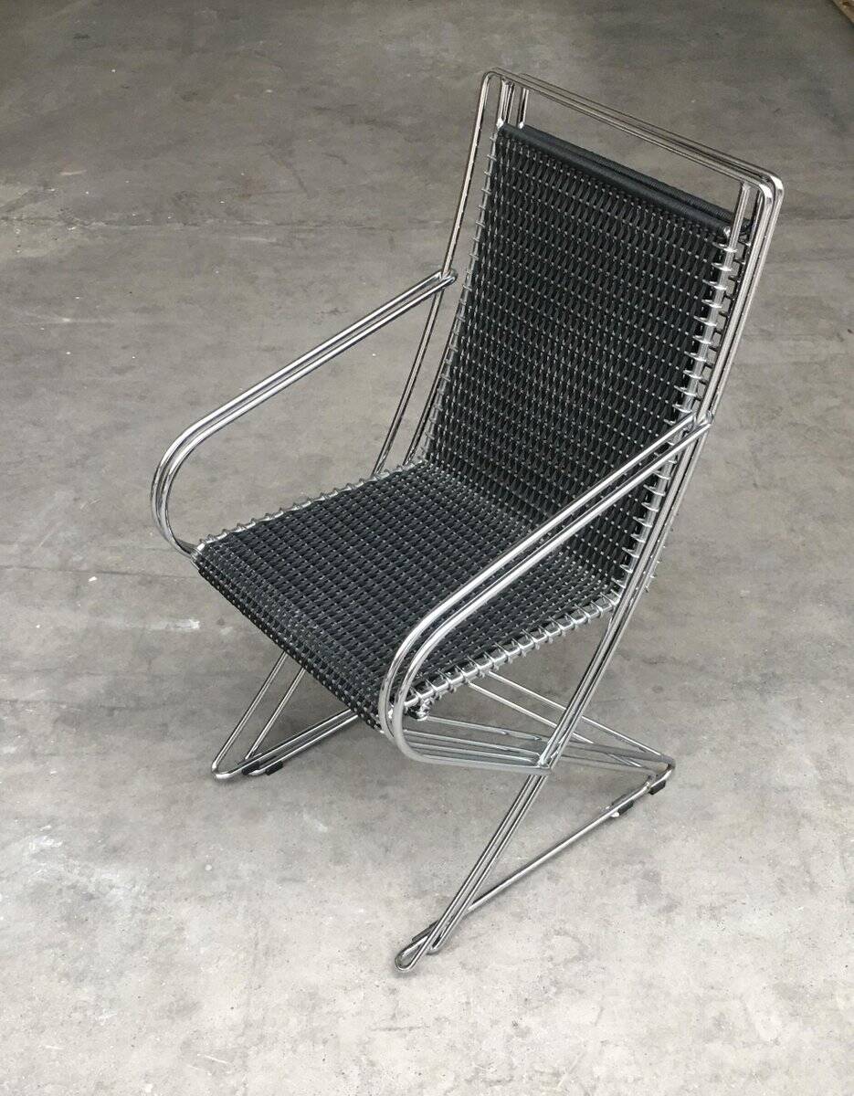 Vintage cantilever chair by Till Behrens for Schlubach