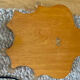 Old Venetian glass table mirror murano vintage antique glass