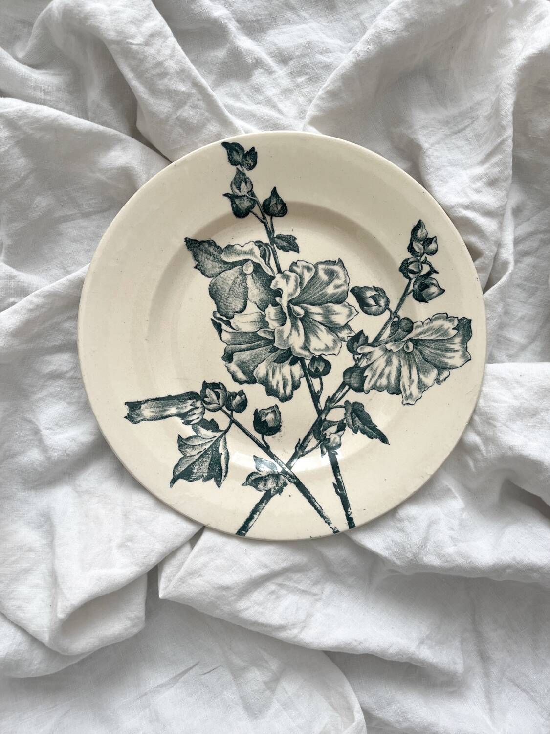 Old flat iron earth plate “Tremières” Salins