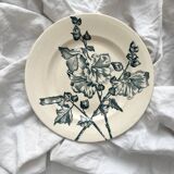 Old flat iron earth plate “Tremières” Salins