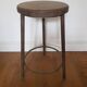 Vintage industrial tripod stool