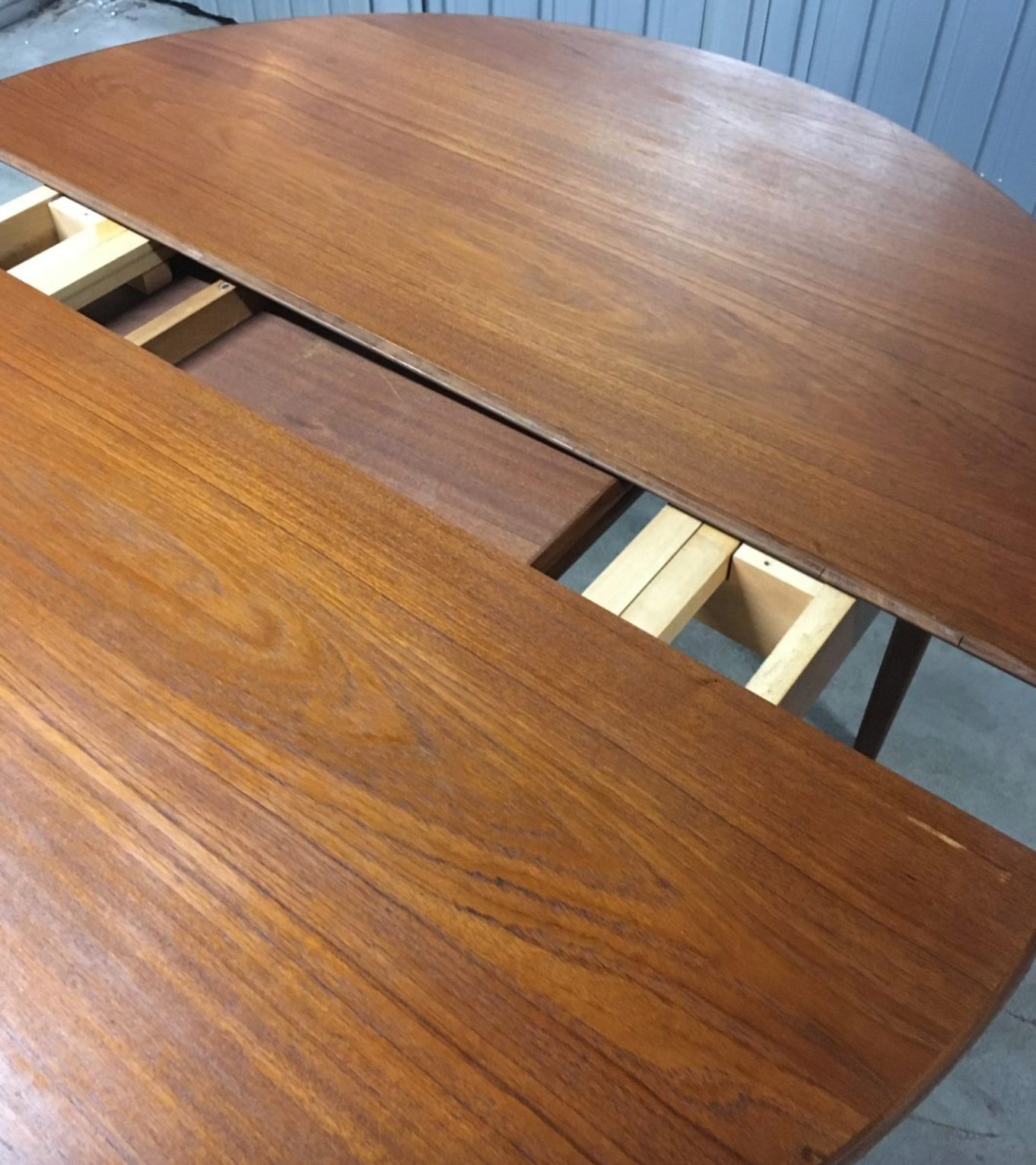 Danish Teak Dining Set by Arne Hovmand Olsen for Mogens Kold, 1950s