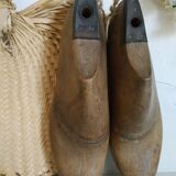 Old wooden shoe trees