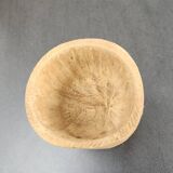 Handmade wooden bowl / mortar