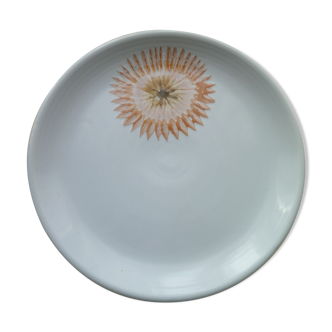Set of 12 flat plates of St Amand 1710