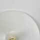 Rare white 52cm Disc Wall Light by Honsel, Germany 1970s