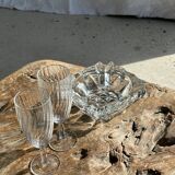Large square ashtray large diamond tips