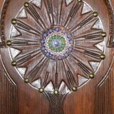 Armoire de mariage bigoudène 19 ème siècle