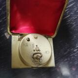 Lancel vintage travel alarm clock