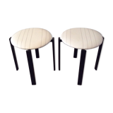 Pair of vintage stools from the 80s