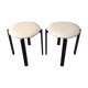Pair of vintage stools from the 80s