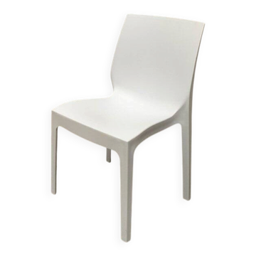 Stackable plastic auxiliary chair Italian Rome