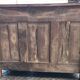 Antique low sideboard in solid cherry wood